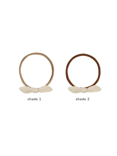 Quincy Mae Little Knot Headband, Natural